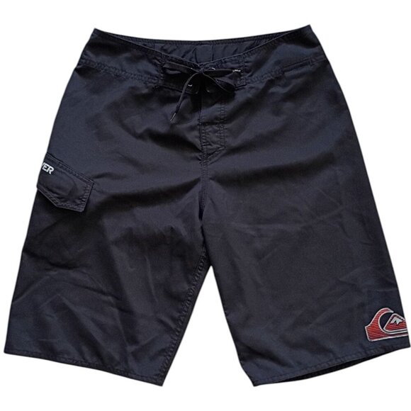 Quicksilver Swim Board Shorts Mens Size 28 Black - Picture 1 of 11